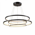 Suspended Circular LED Ceiling Light – Suitable for Modern Interiors – Aluminum and Acrylic Material – 30 x 30 x 5cm