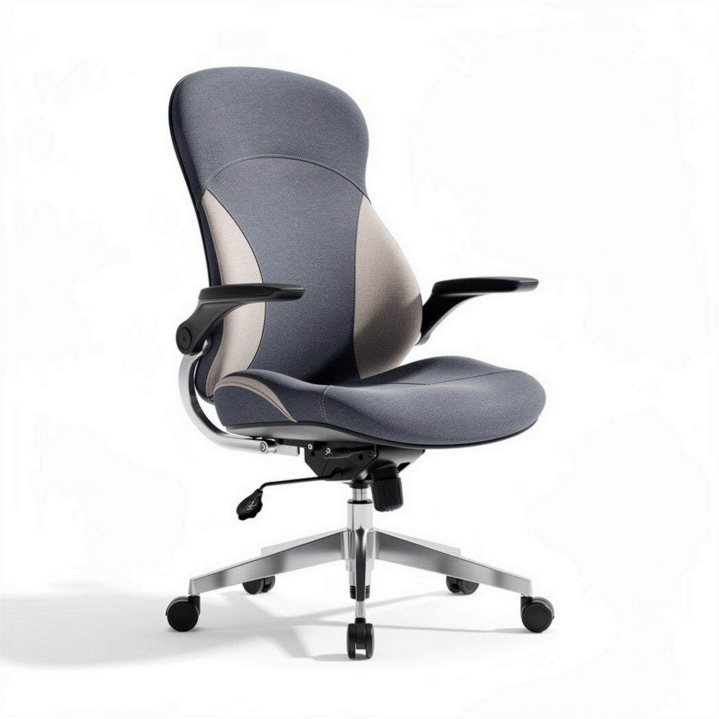 Ergonomic Mesh Office Chair for Comfortable Work Environment – Fabric and Metal – 60 x 60 x 100cm