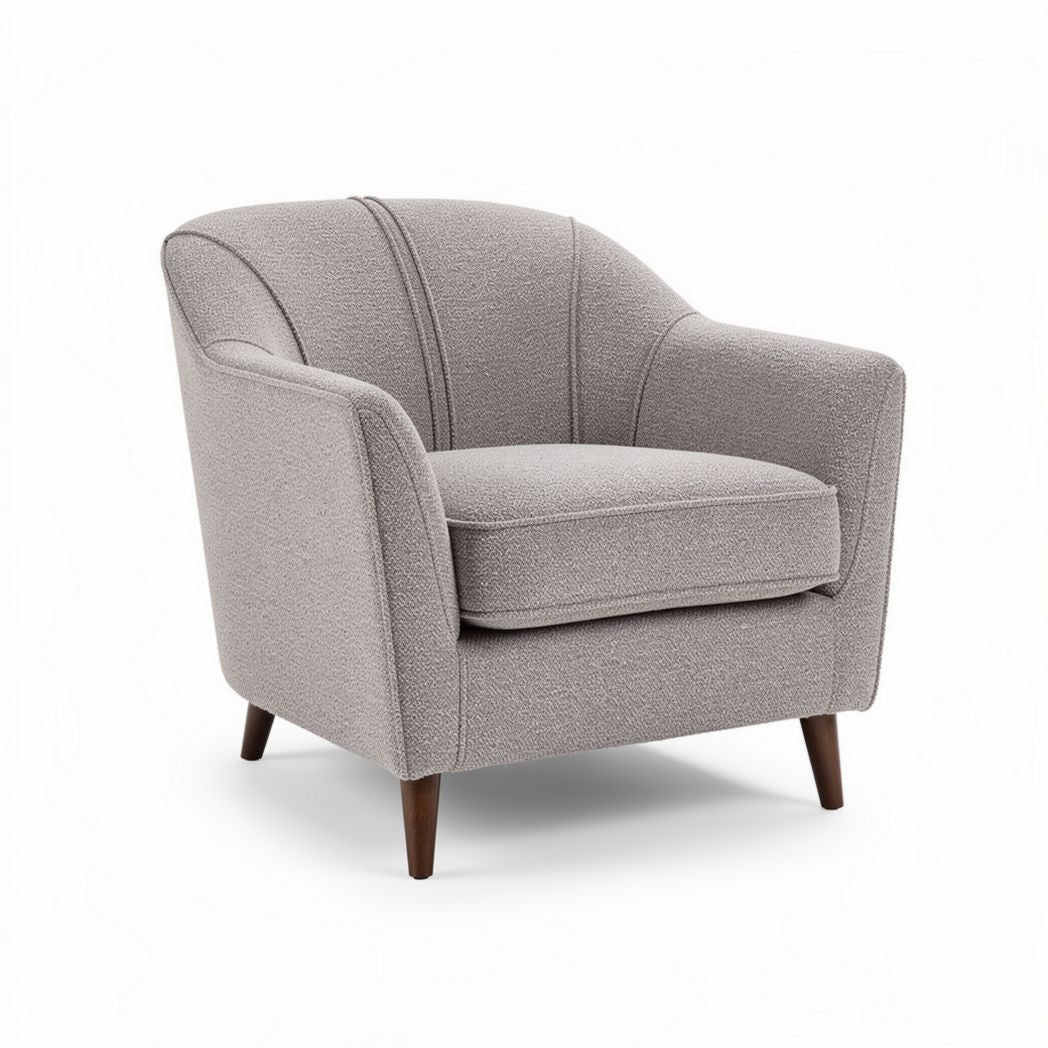 Fabric Upholstered Armchair for Comfortable Seating – 80 x 80 x 80cm